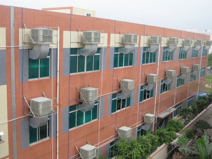 深圳電子廠環(huán)?？照{(diào)安裝案例